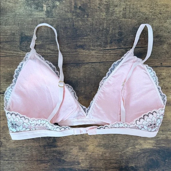 Sam Edelman Pink Lace Bralette - Picture 3 of 5